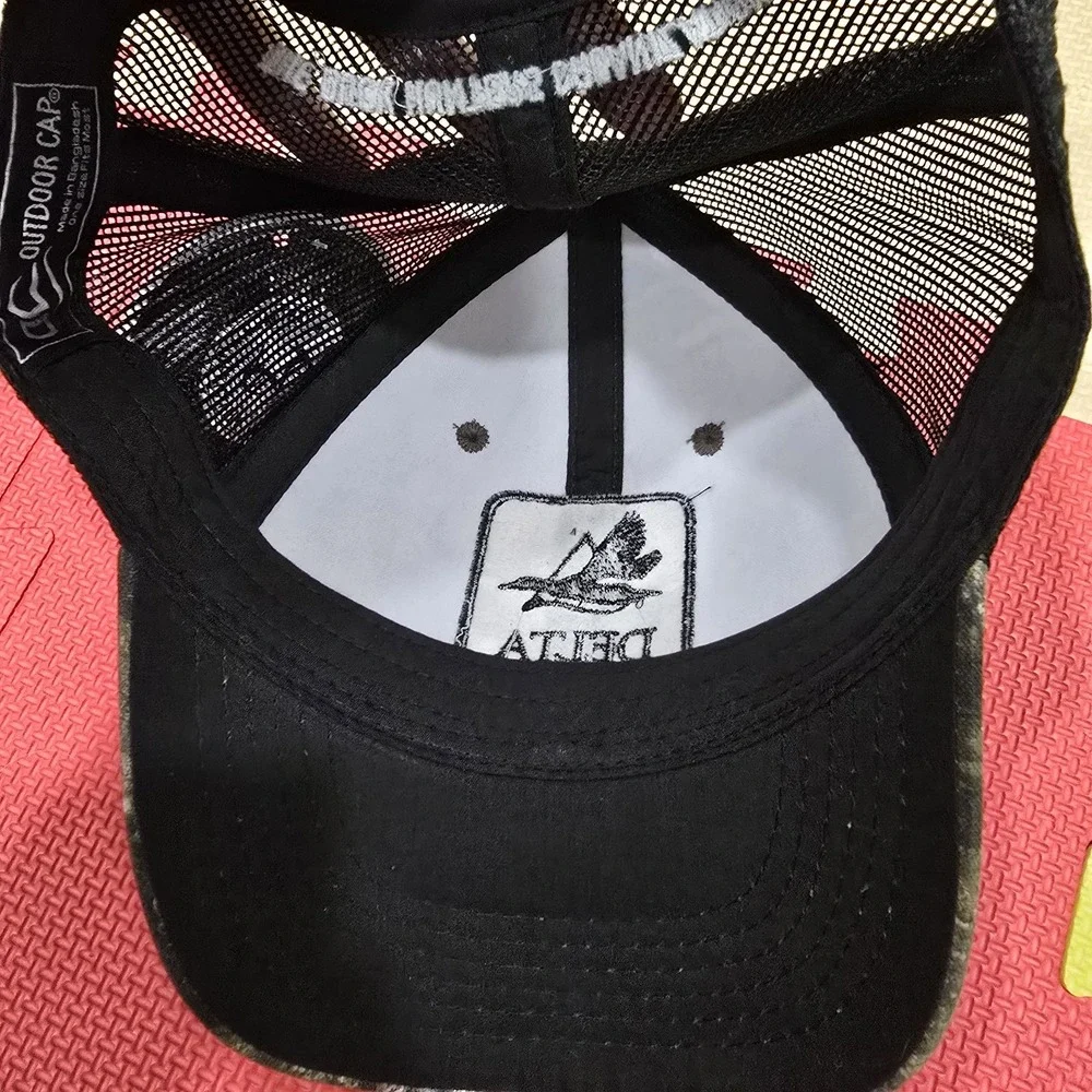 Delta Waterfowl Hat Realtree Timber Camo Trucker Cap Outdoor Cap‎ Snapback NEW